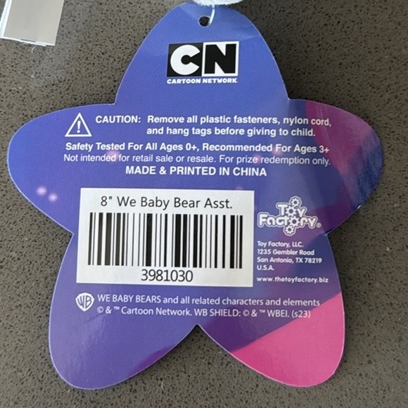 SOLDWe Baby Bears Plush (BABY) ICE BEAR PANDA GRIZZLY Set Of 3 / Limited Edition - Picture 15 of 16